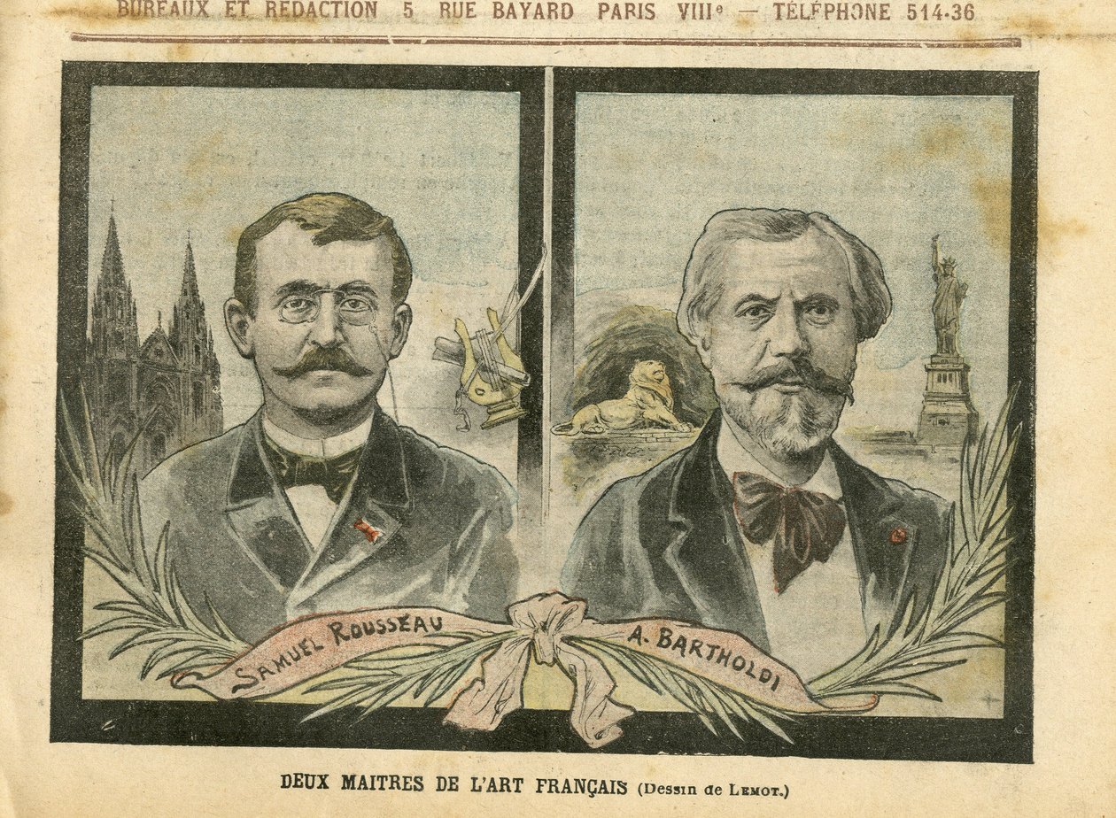 Illustration in Le Pelerin by Achille Lemot