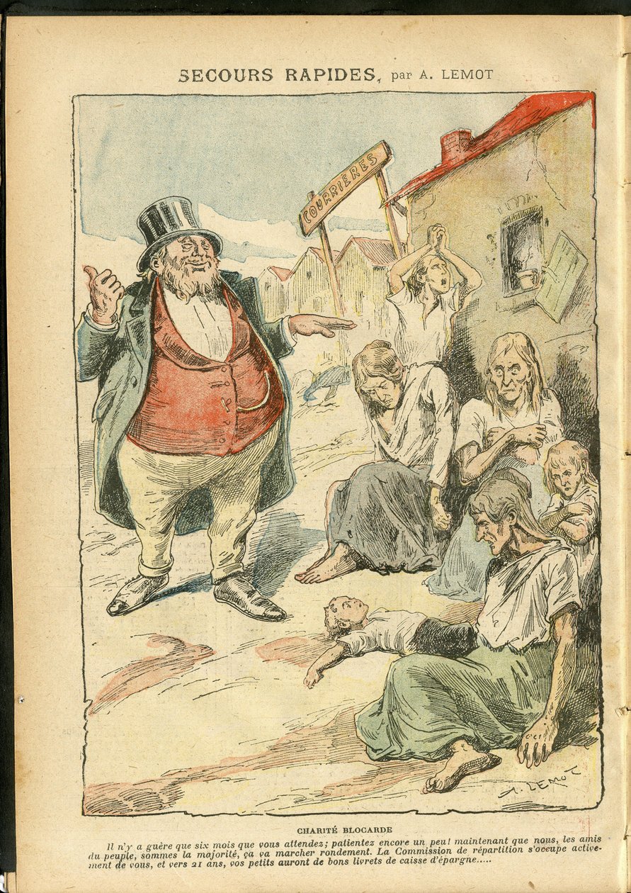 Illustration of Achille Lemot in Le Pelerin by Achille Lemot