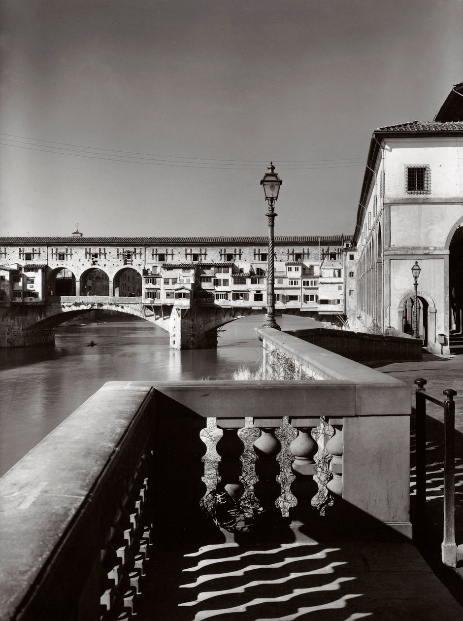 Ponte Vecchio, Florence, Italy, c.1955 by Achille Villani