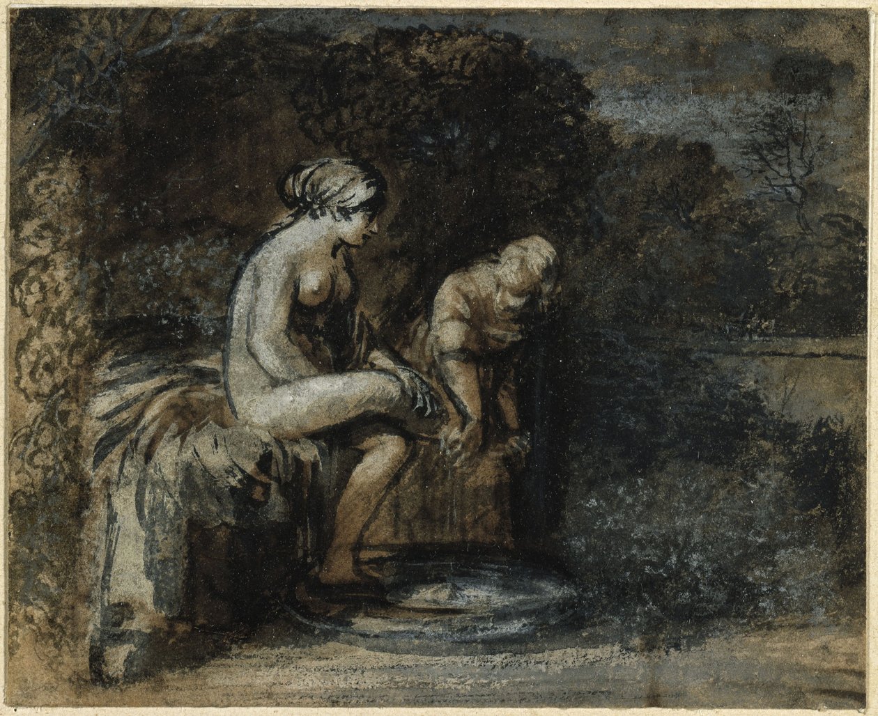 Bathsheba at Her Bath by Adam Elsheimer