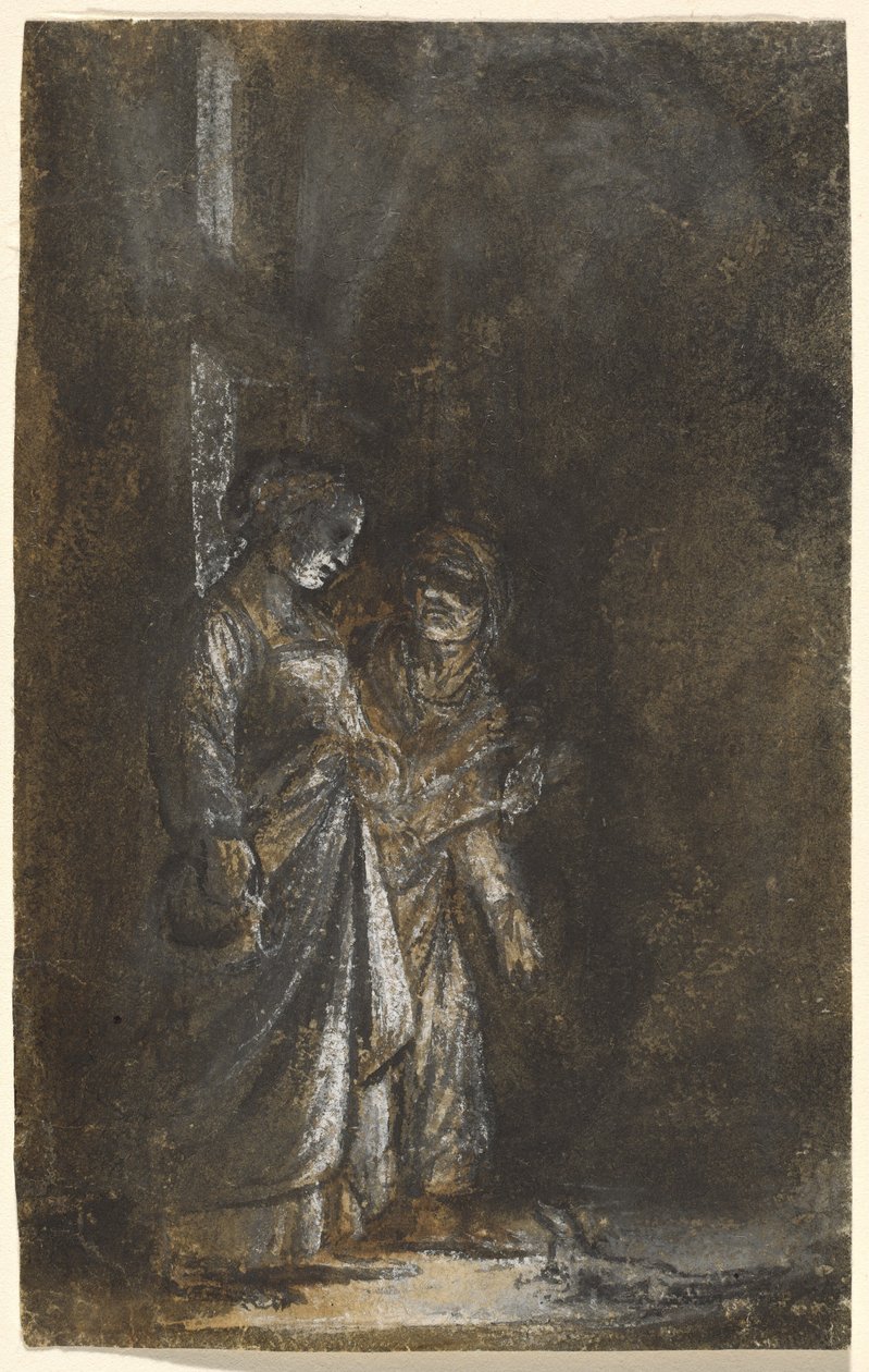 Ceres Changes Stellio into a Lizard by Adam Elsheimer