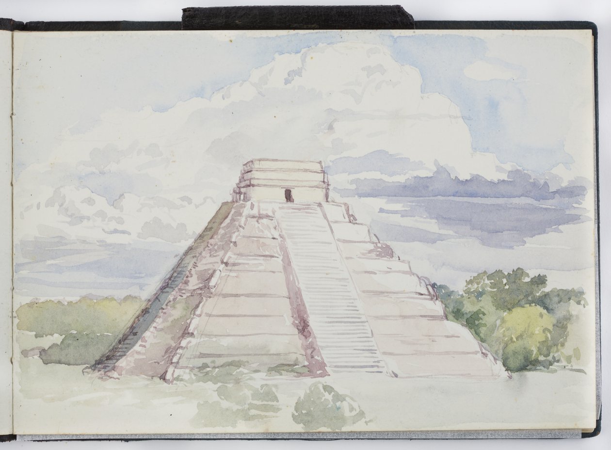 Sketchbook of Drawings and Notes, Mexico and Europe by Adela Breton