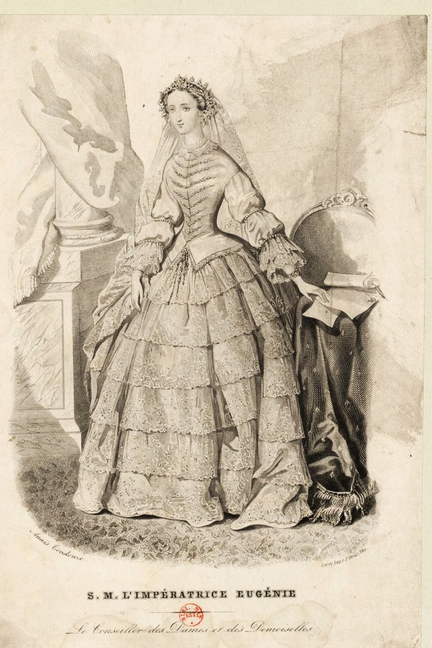 Empress Eugénie by Adele Anais Toudouze