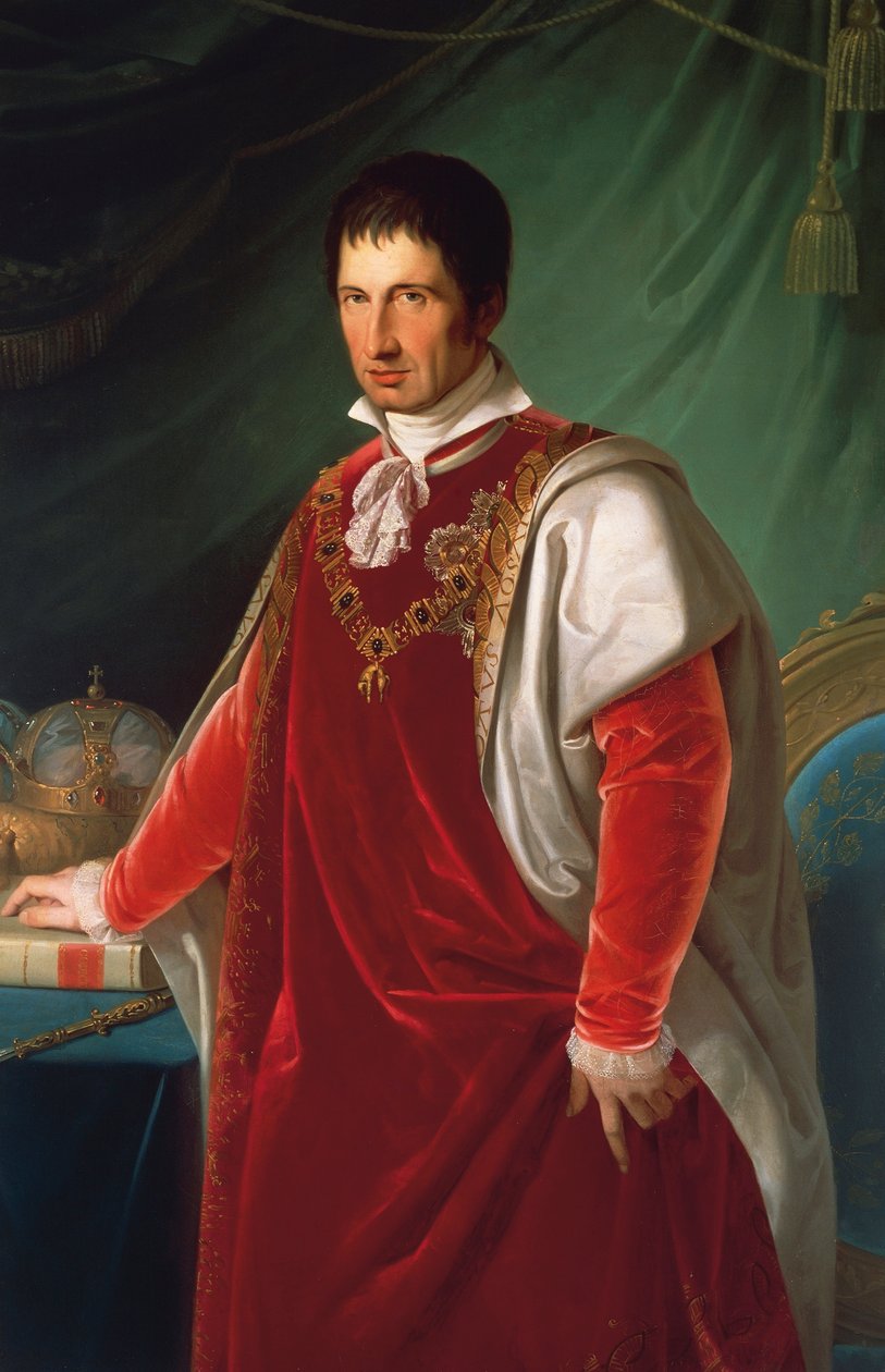 Portrait of Francis IV, Duke of Modena by Adeodato Malatesta or Malatesti