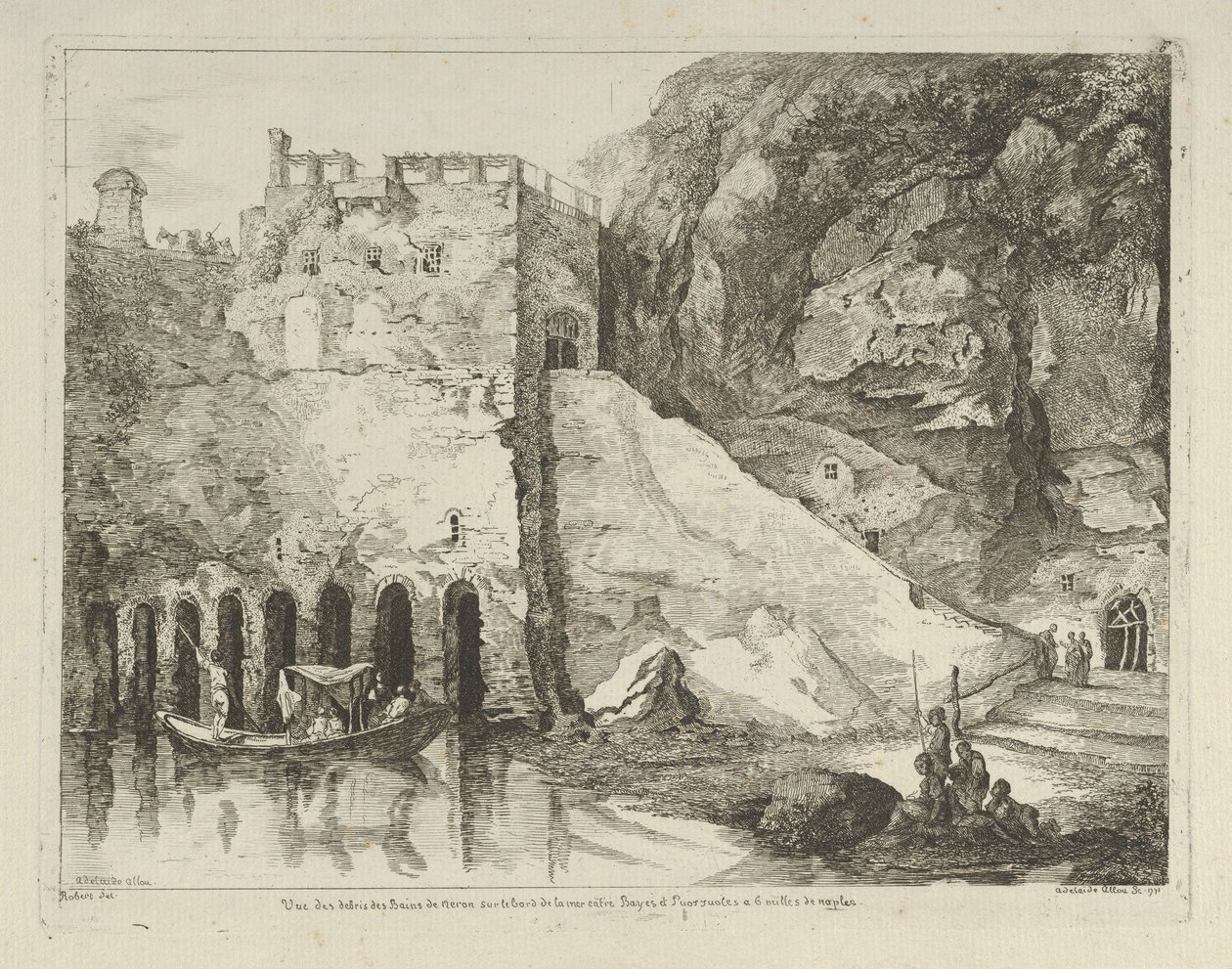 View of the Ruins of Nero