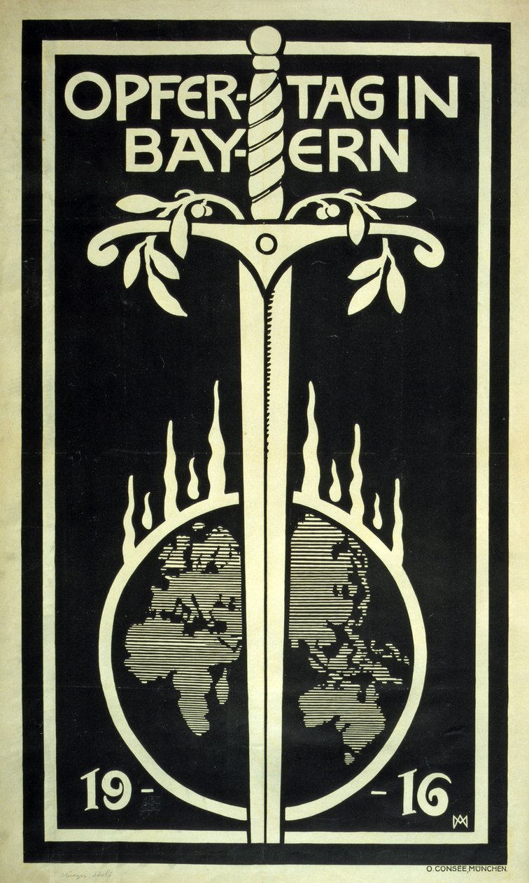 German Fundraising Poster 