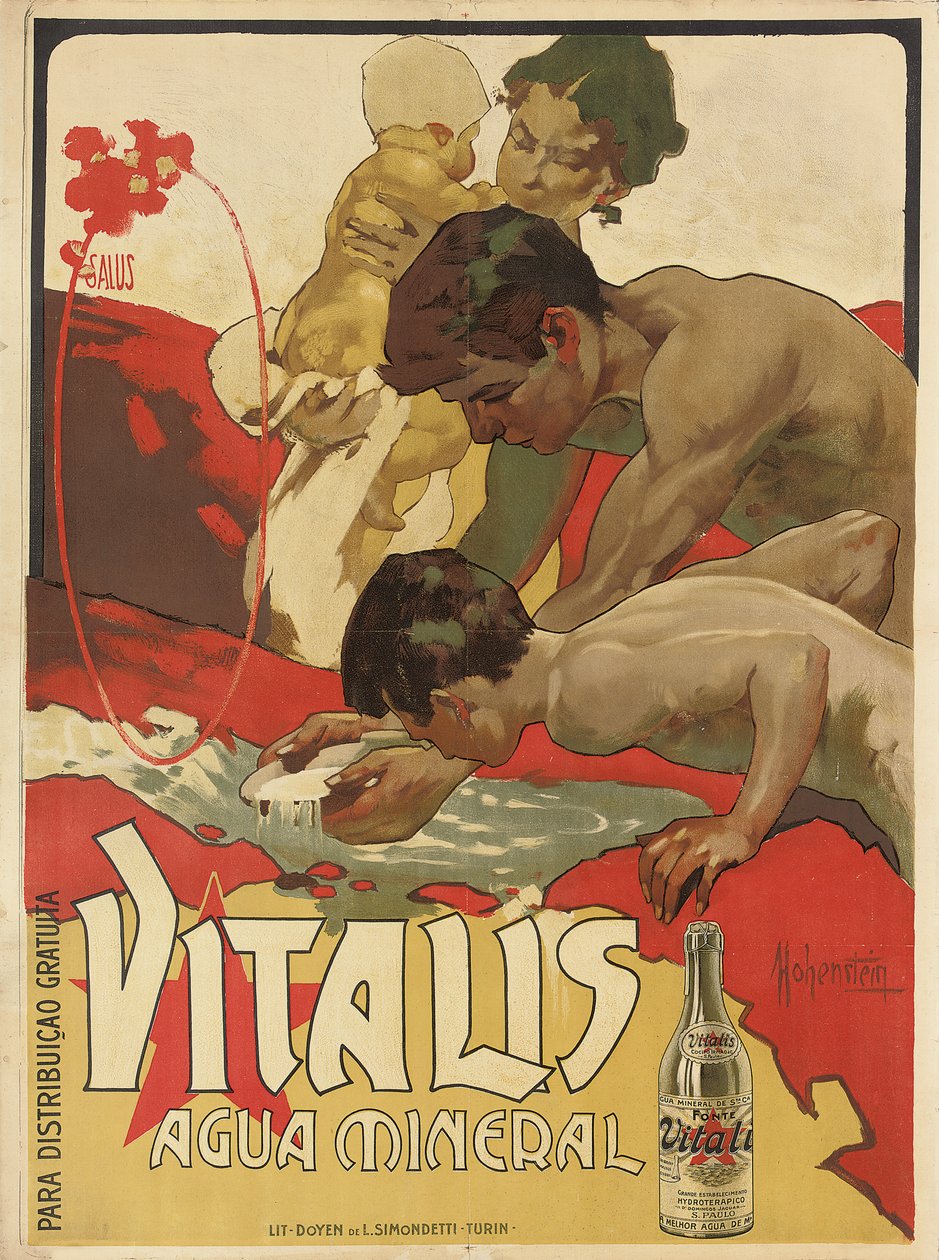 Advertising Poster for the Mineral Water 