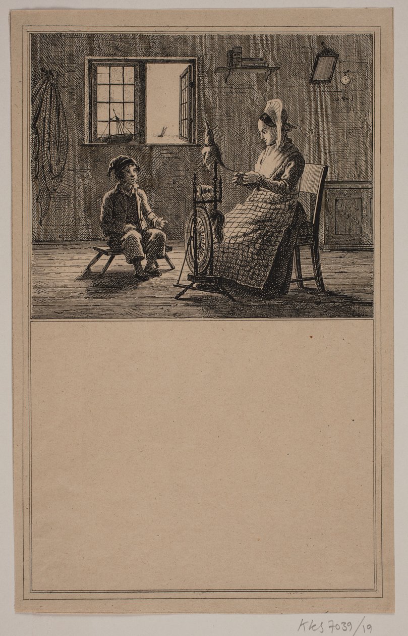 Mother and Son. No. 18 in Chr. Winther and M. Rørbye, 