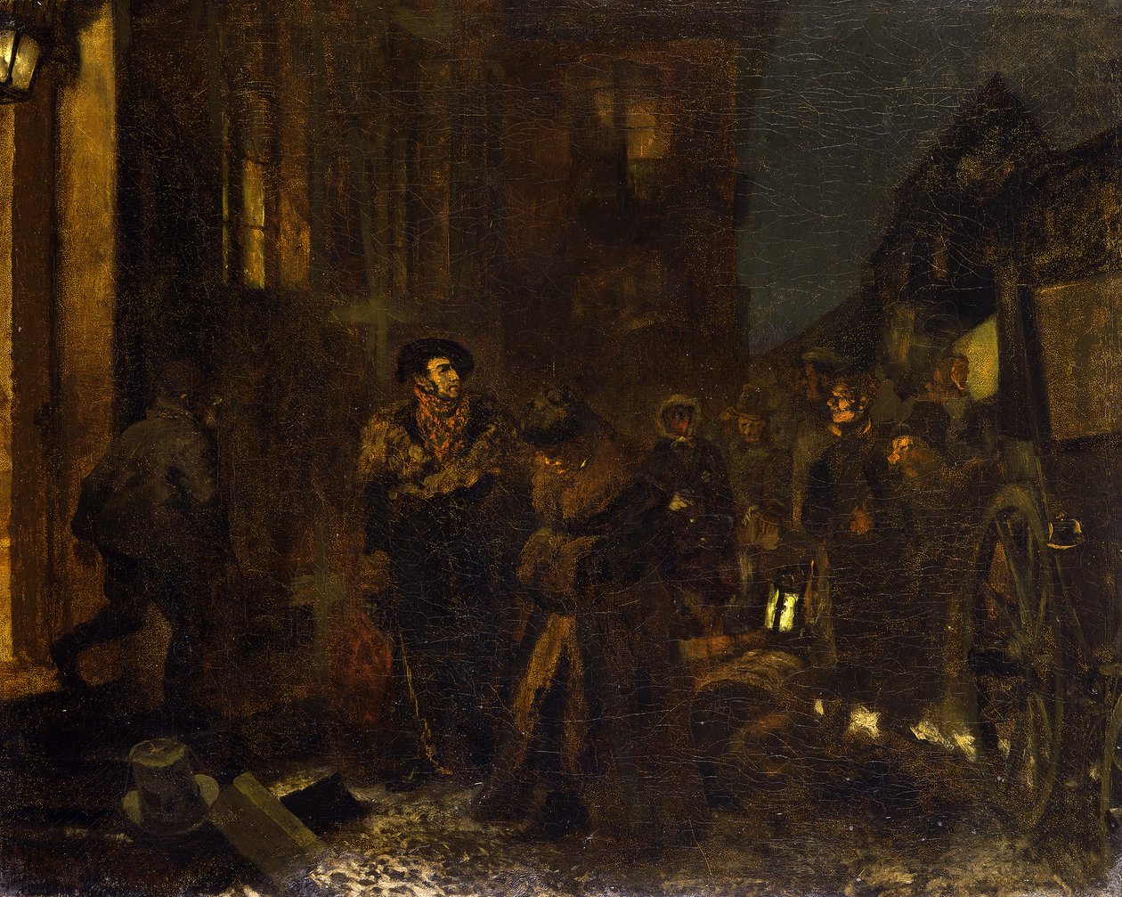 Rest on the Journey by Adolph Menzel