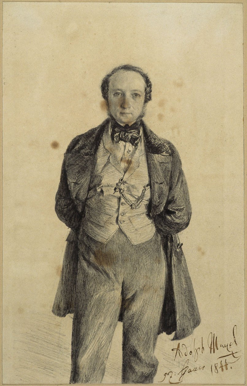 District Court Judge Karl Martini by Adolph Menzel