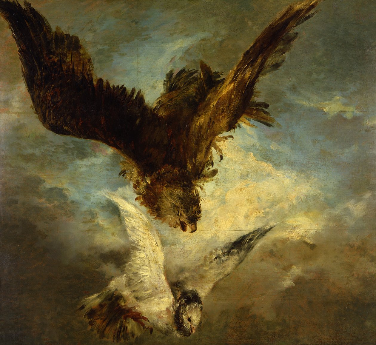 Target for a Shooting Club by Adolph Menzel