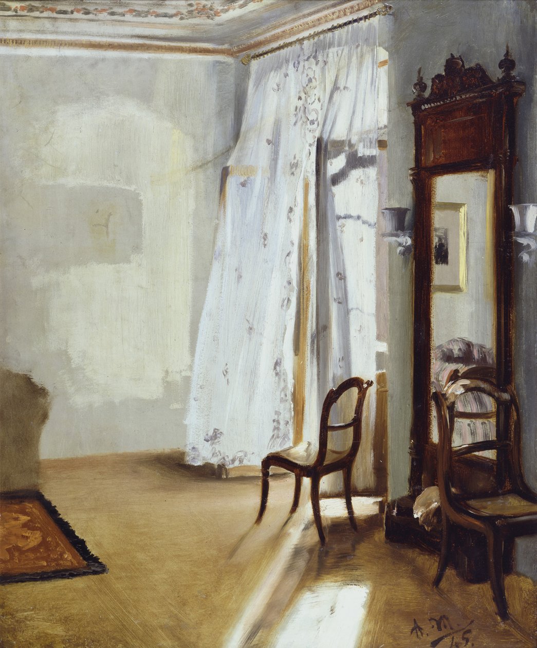 The Balcony Room by Adolph Menzel