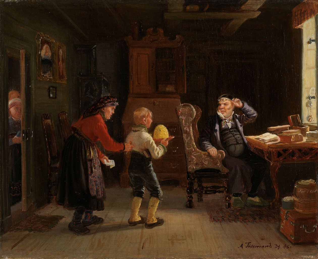 Confirmation Registration by Adolph Tidemand