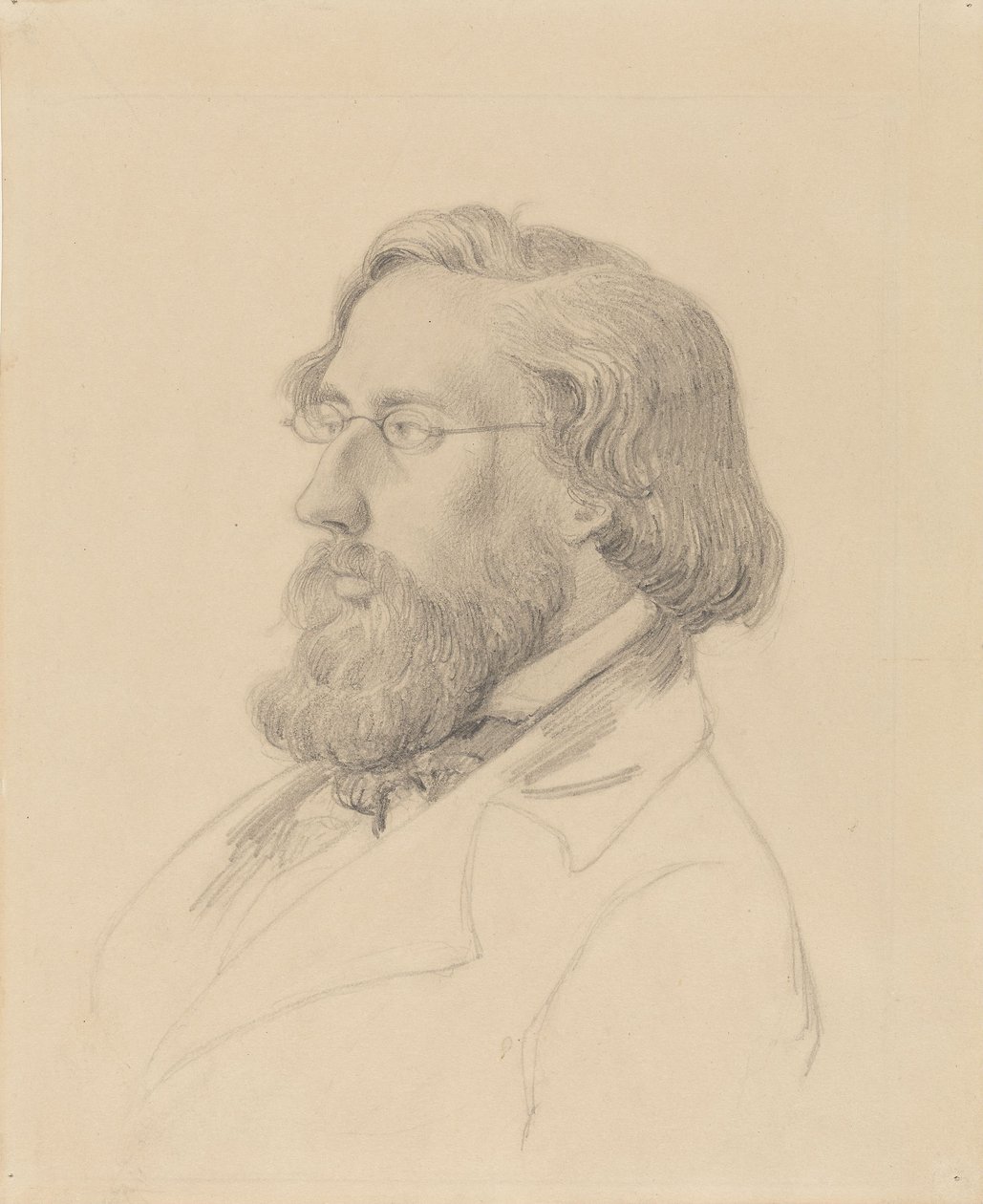 Hans Gude by Adolph Tidemand