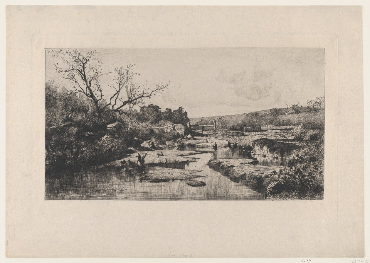 The Springs of the Albarine (Ain) by Adolphe Appian