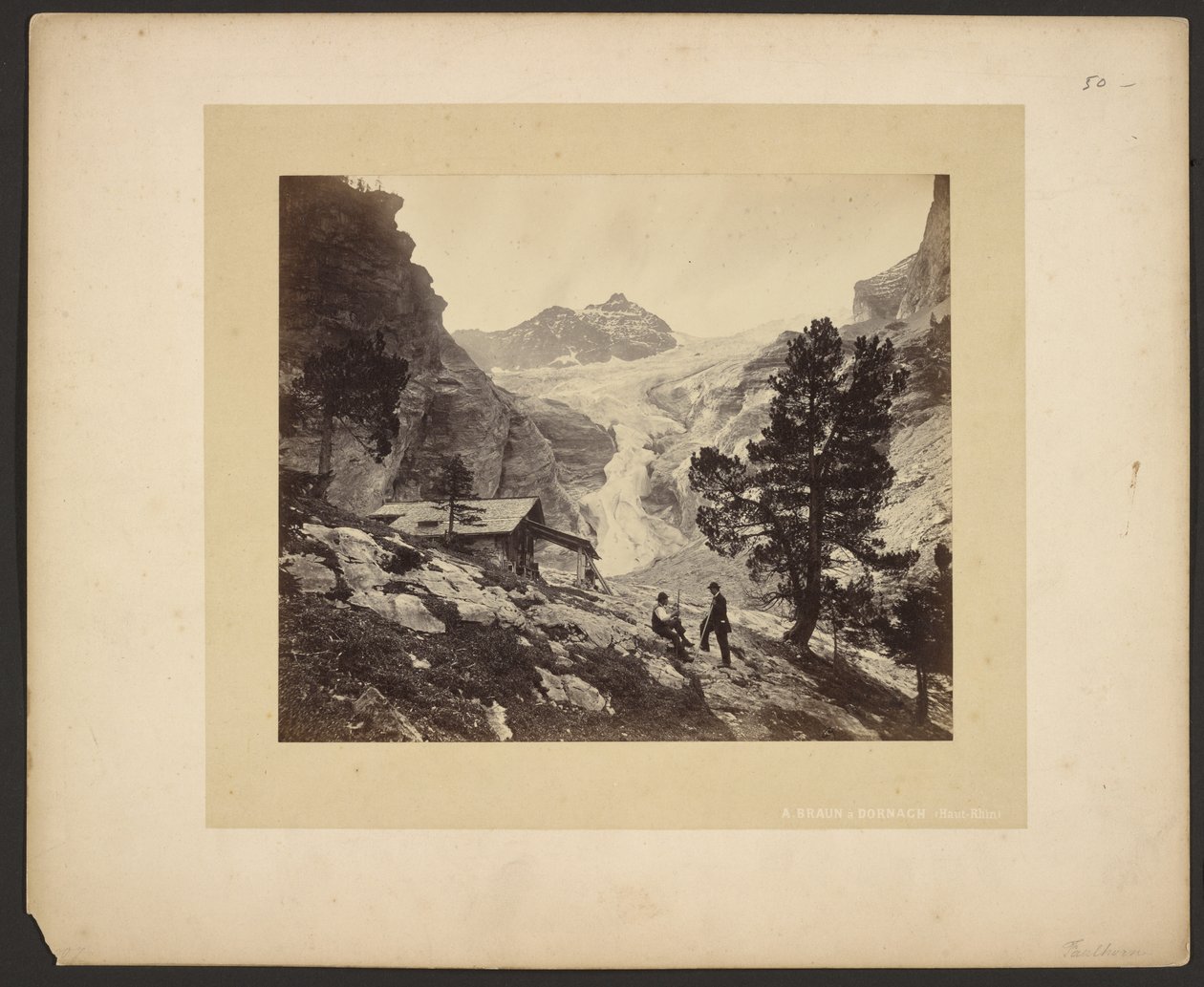 Alpine View at Faulhorn by Adolphe Braun