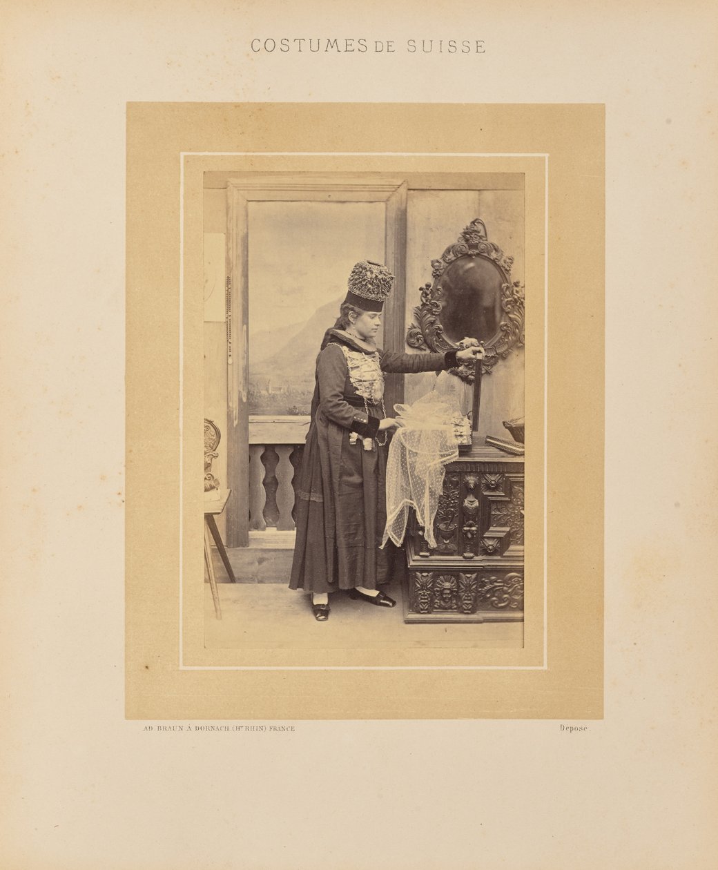 Canton of Fribourg by Adolphe Braun