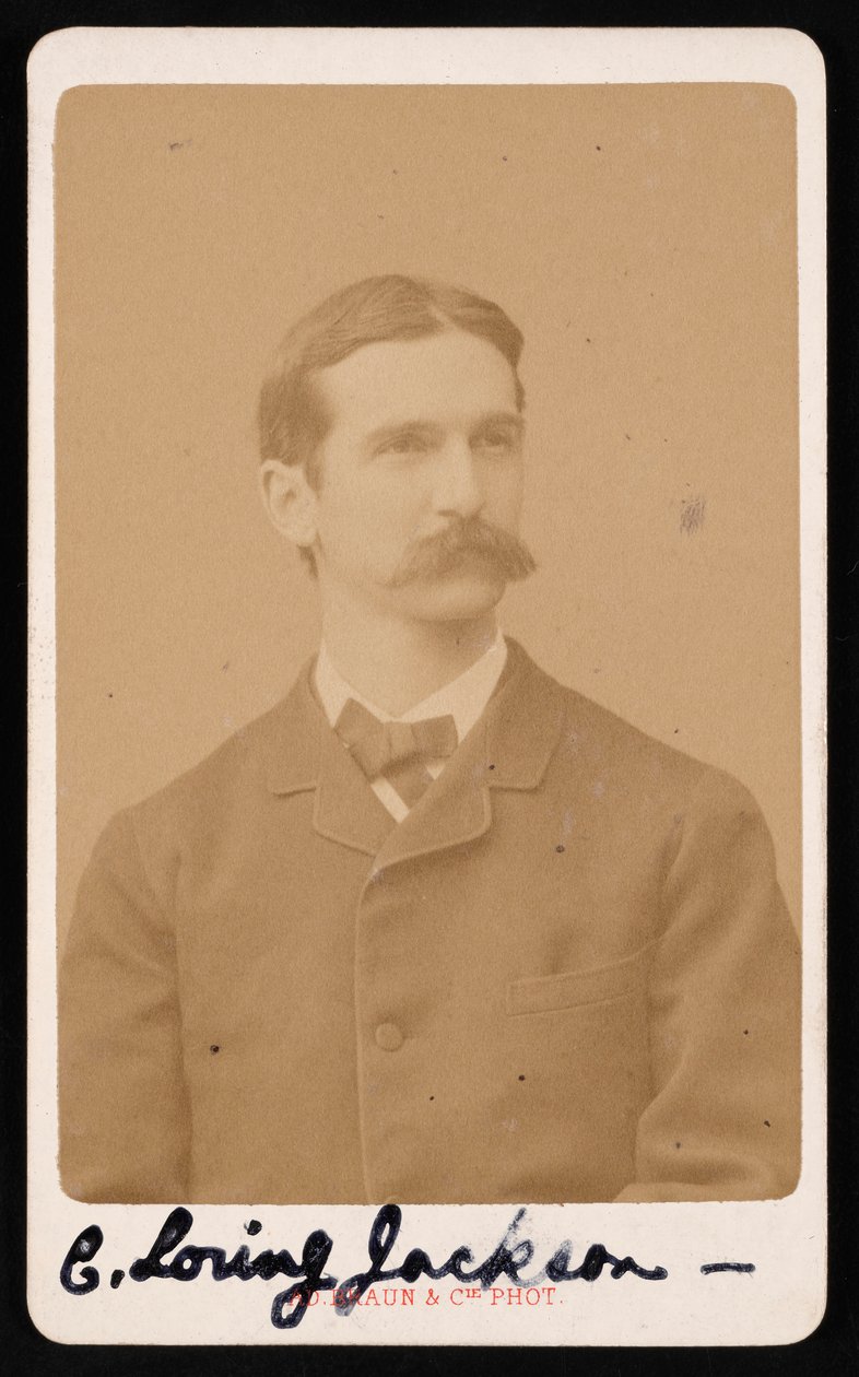 Portrait of Charles Loring Jackson by Adolphe Braun