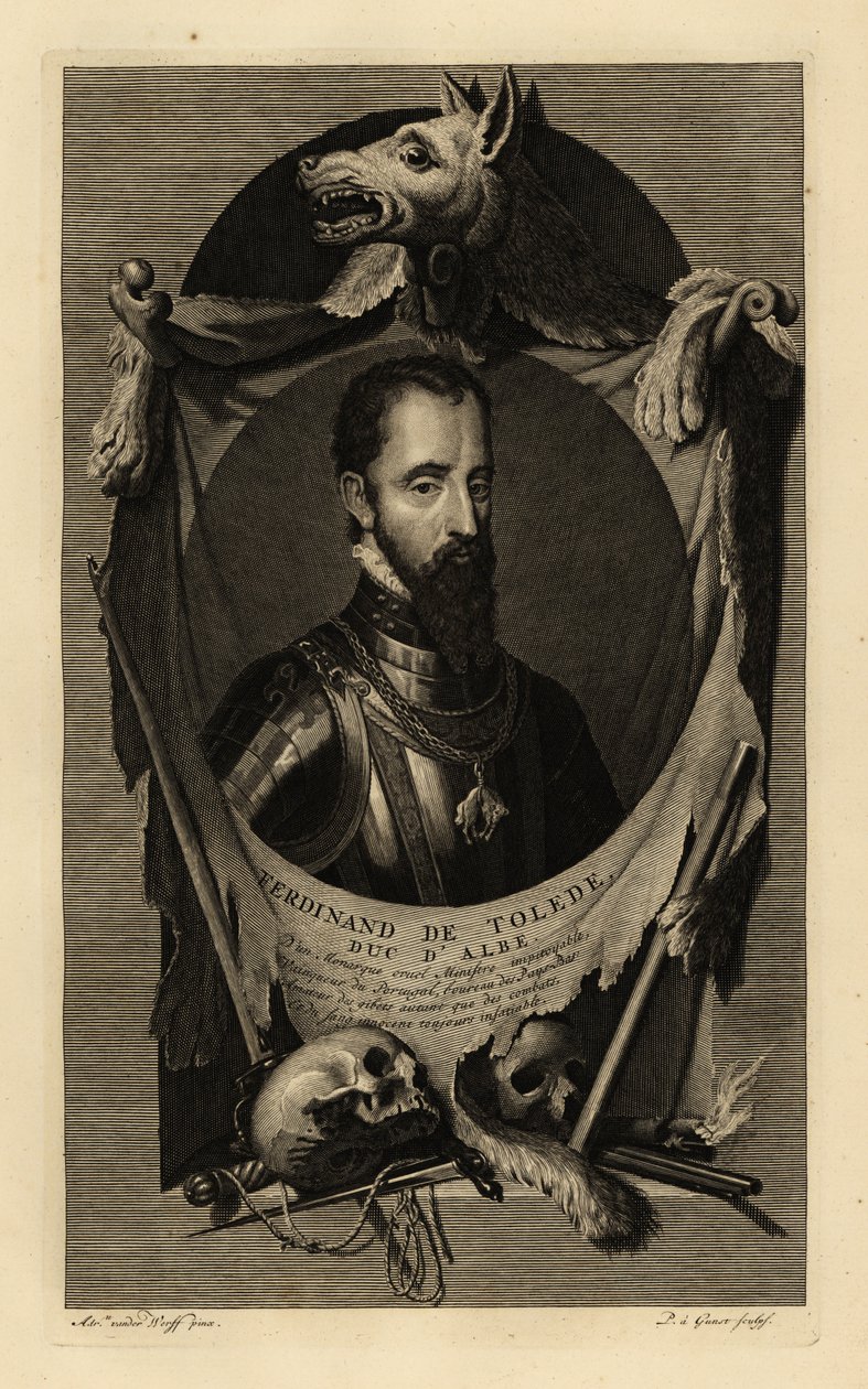 Portrait of Ferdinand Alvarez de Toledo y Pimentel, 3rd Duke of Alba by Adriaan van der (after) Werff