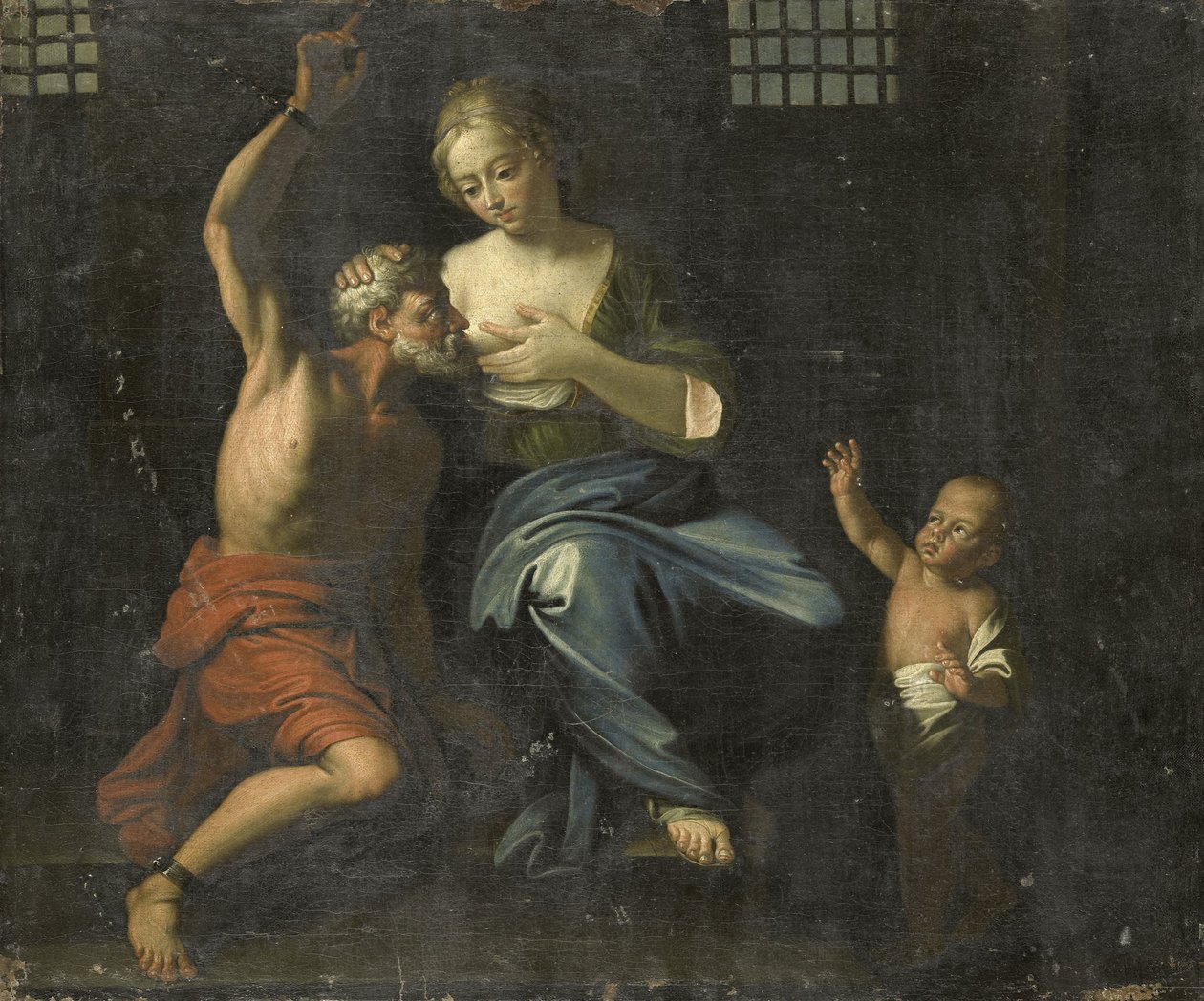 Cimon and Pero by Adriaan van der (after) Werff