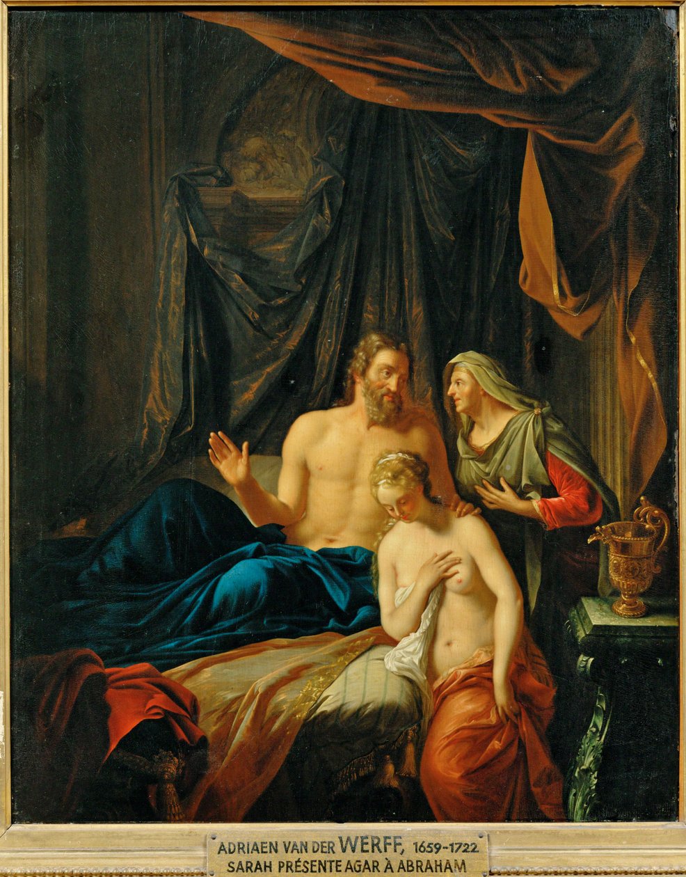 Sarah Presents Hagar to Abraham by Adriaan van der Werff