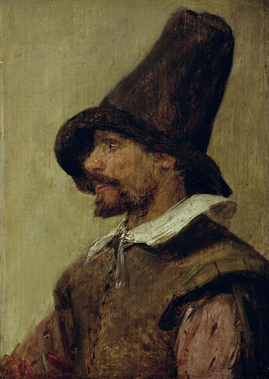 Portrait of a Man by Adriaen Brouwer