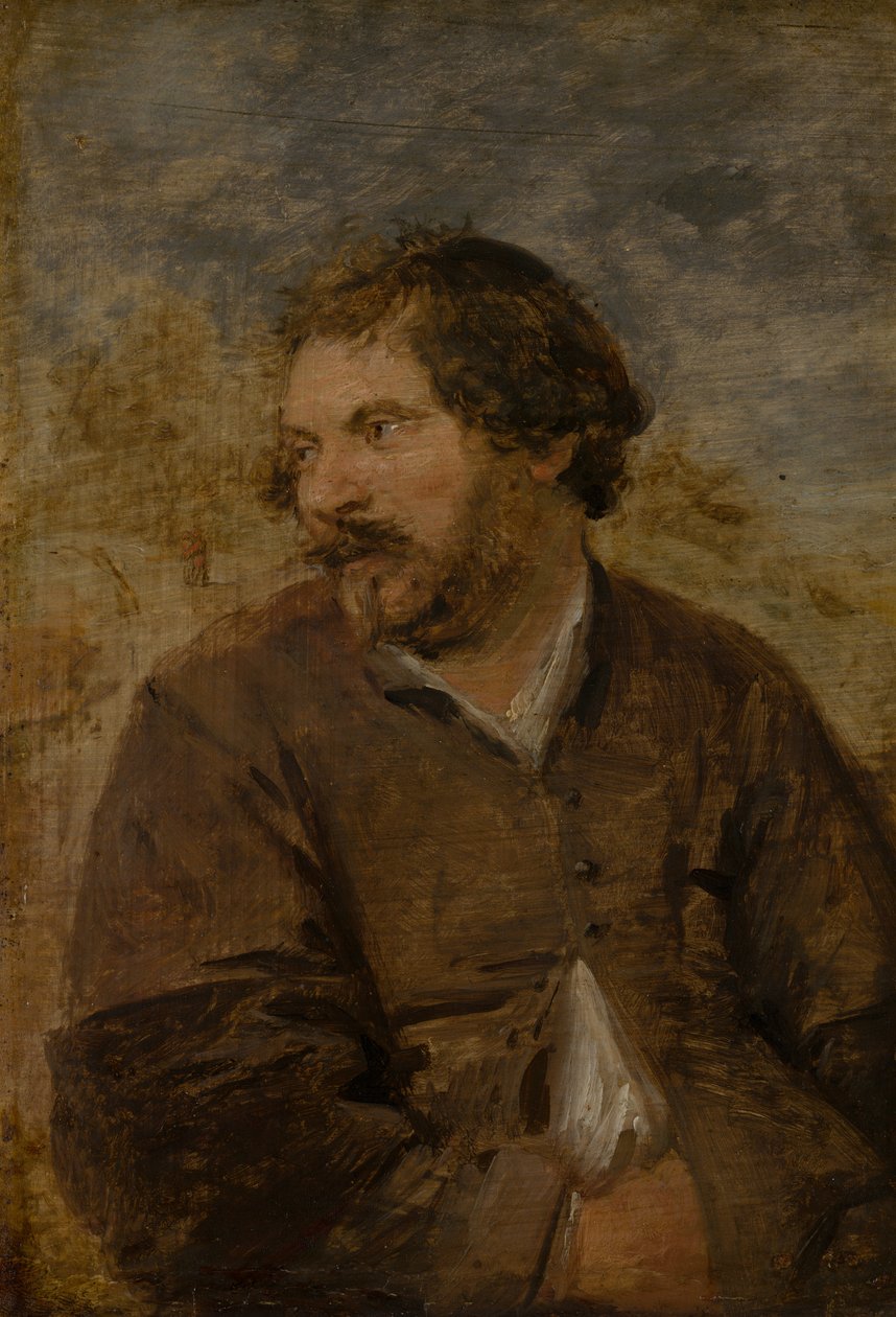 A Fat Man by Adriaen Brouwer