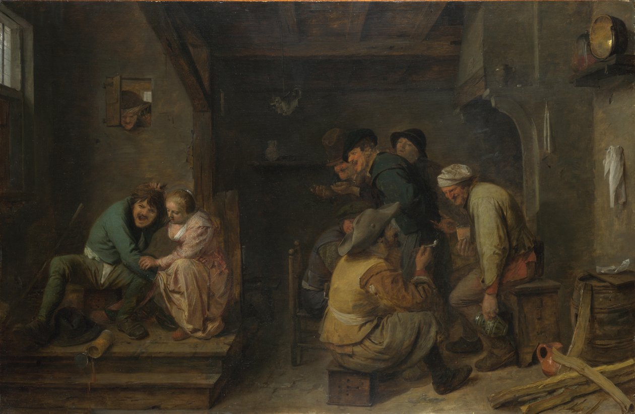 Tavern Scene, c. 1635 by Adriaen Brouwer