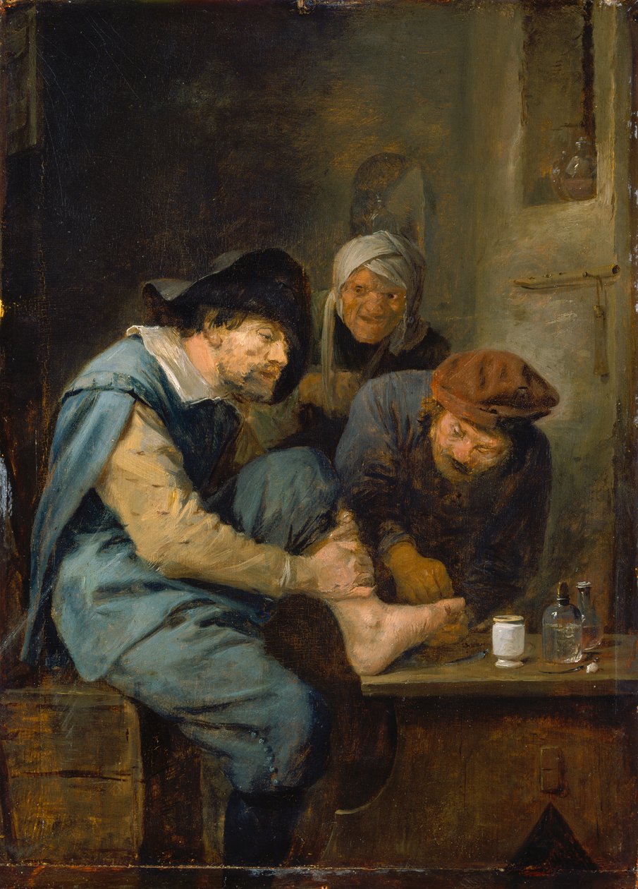 The Foot Operation by Adriaen Brouwer
