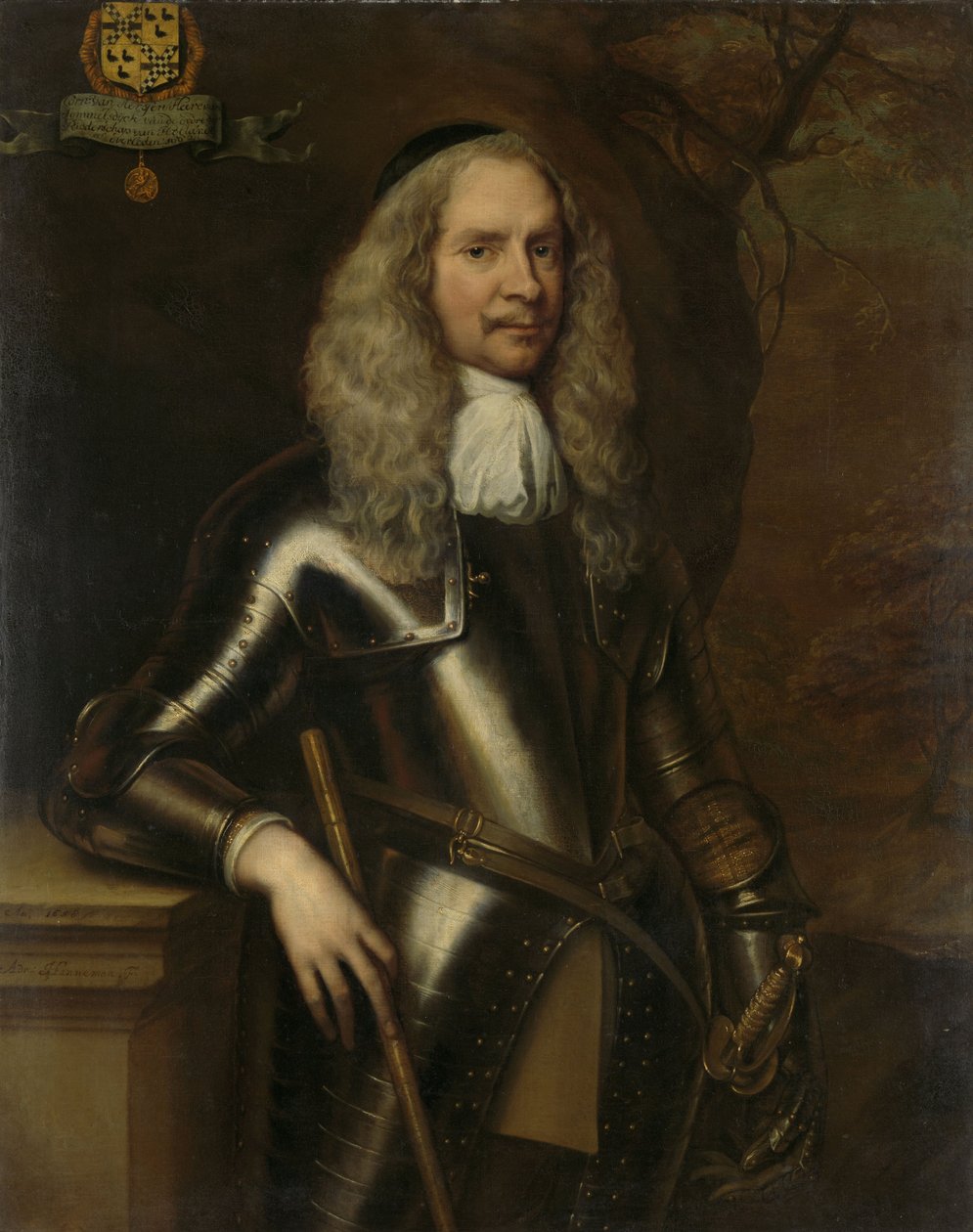 Cornelis van Aerssen (1600-62), Lord of Sommelsdijk. Colonel of Cavalry by Adriaen Hanneman