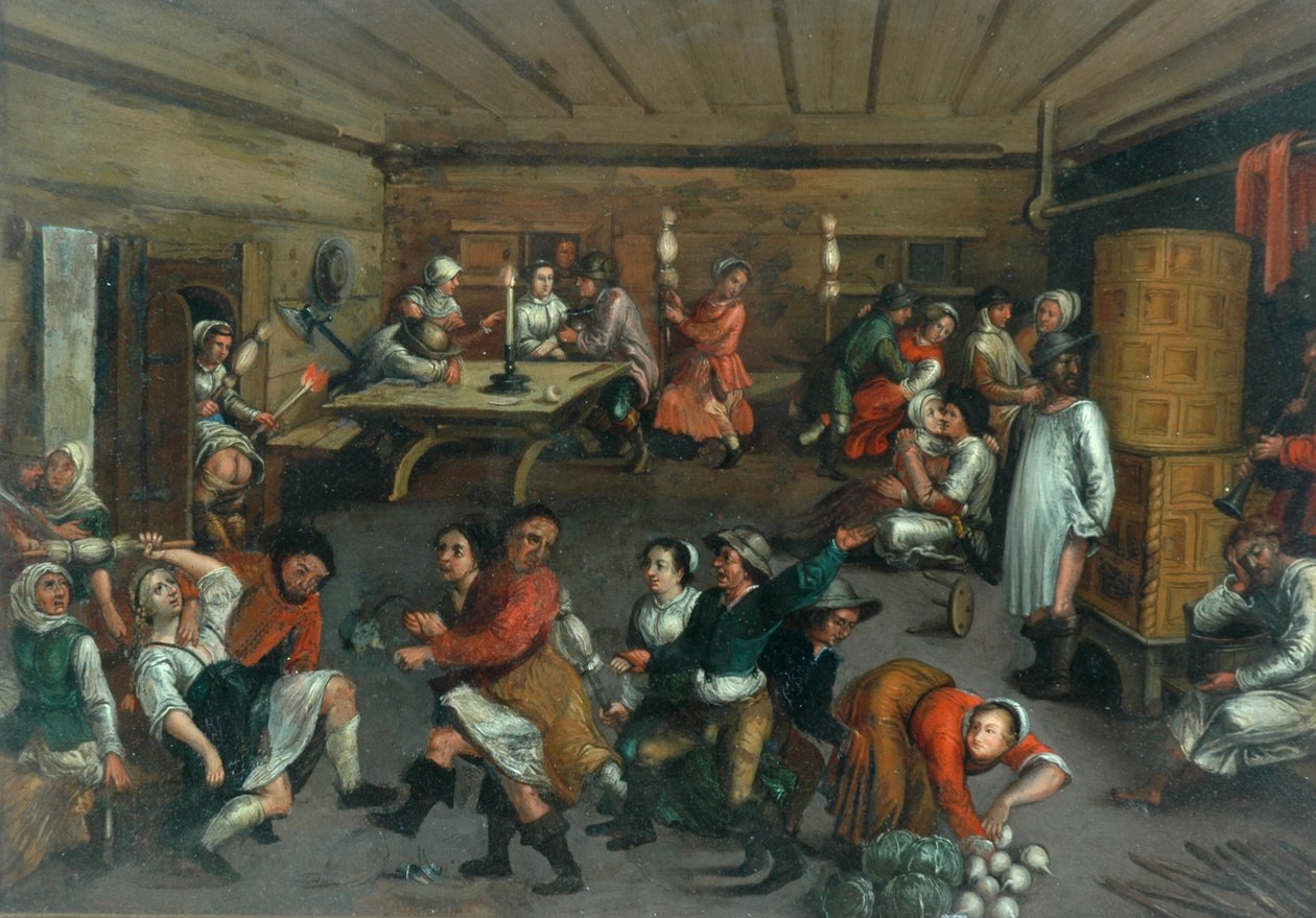 A Dutch Merrymaking, 1622 by Adriaen Jansz. van Ostade