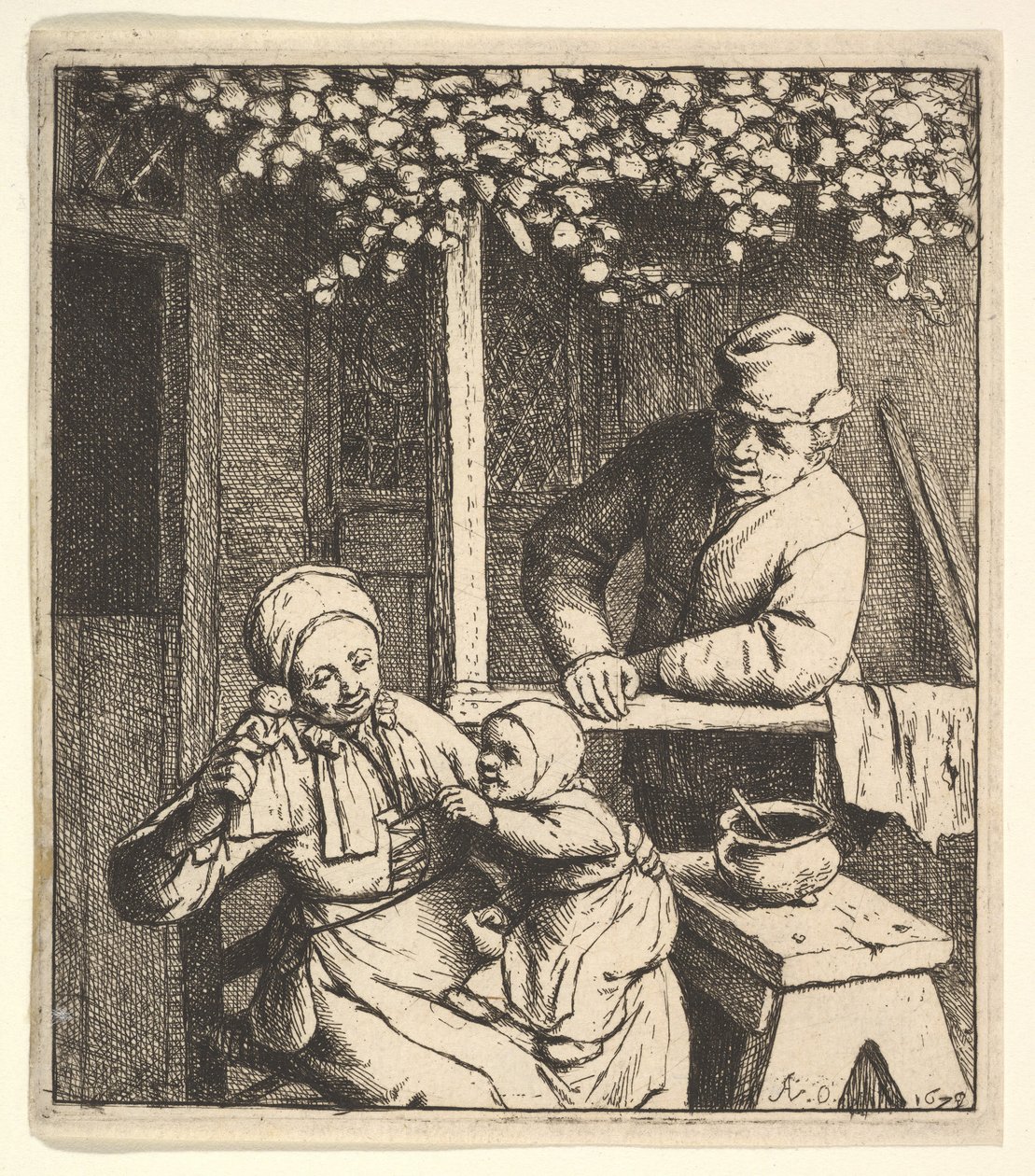 The Doll, 1610-85 by Adriaen Jansz. van Ostade