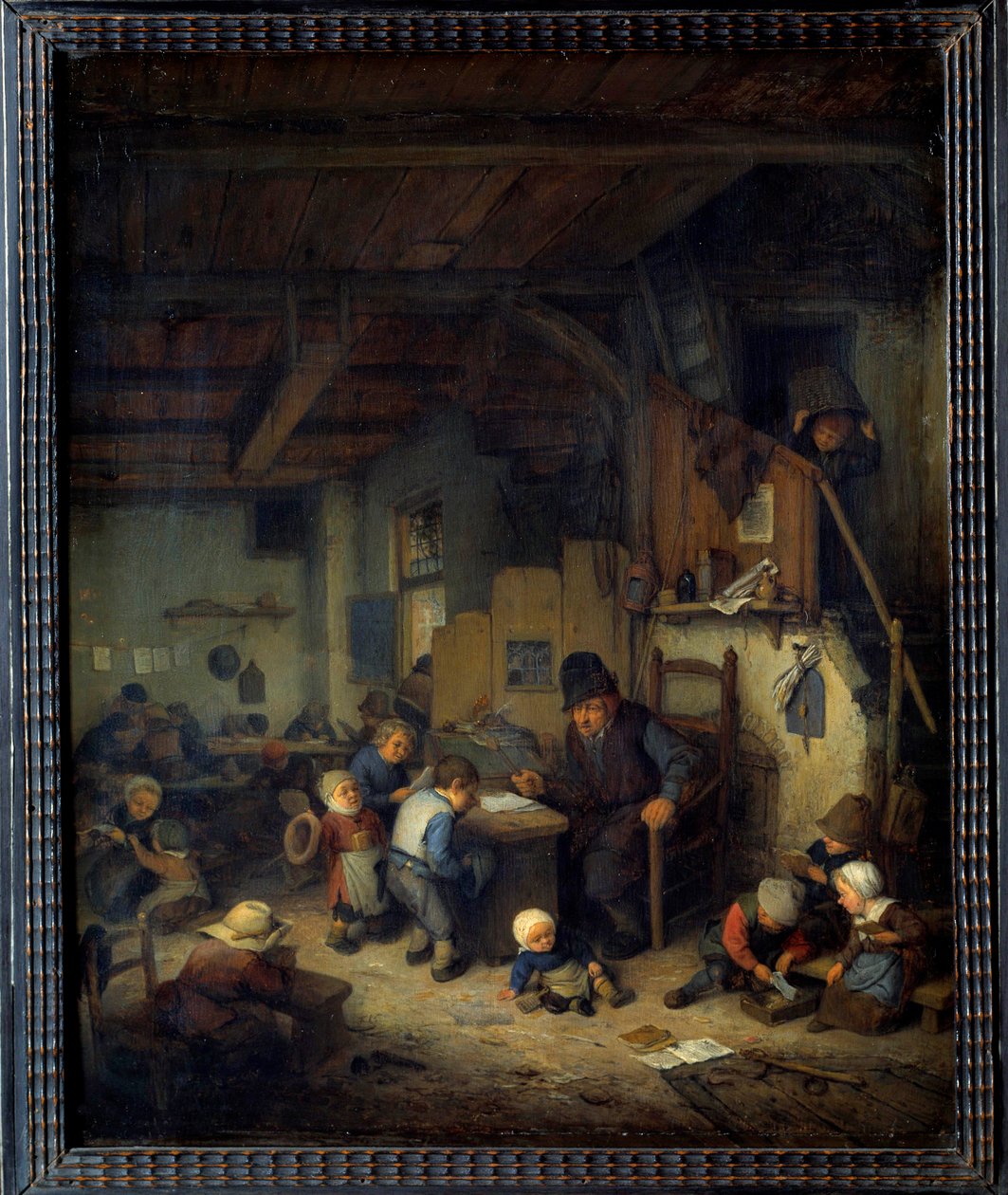 The Schoolmaster by Adriaen Jansz. van Ostade