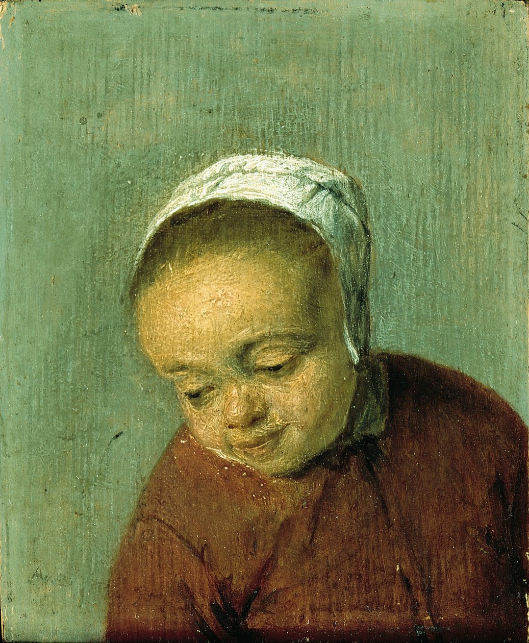 Head of a Girl by Adriaen van Ostade