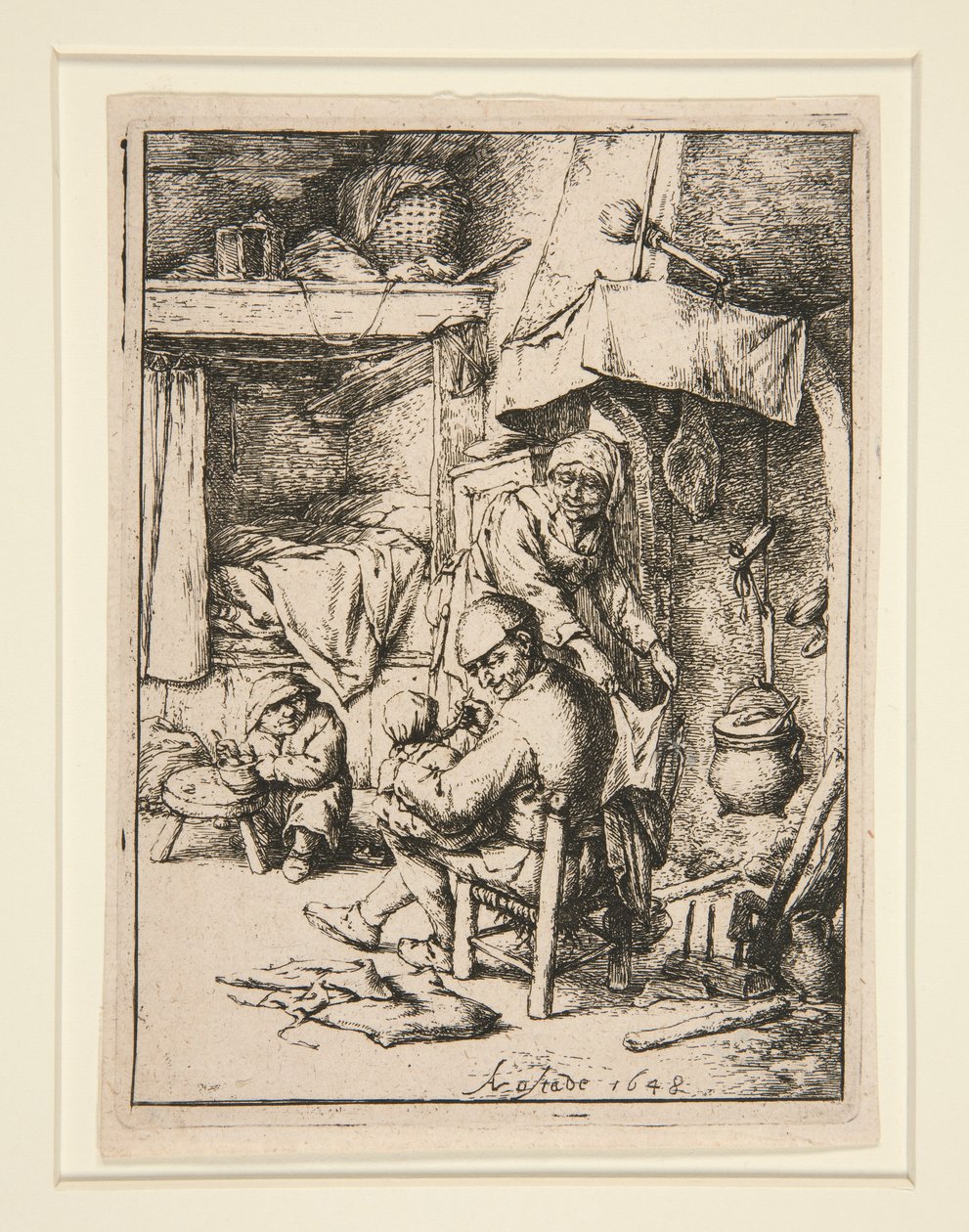 Father of the Family by Adriaen van Ostade