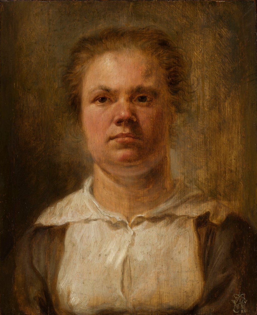 Bust of a woman by Adriaen van Ostade