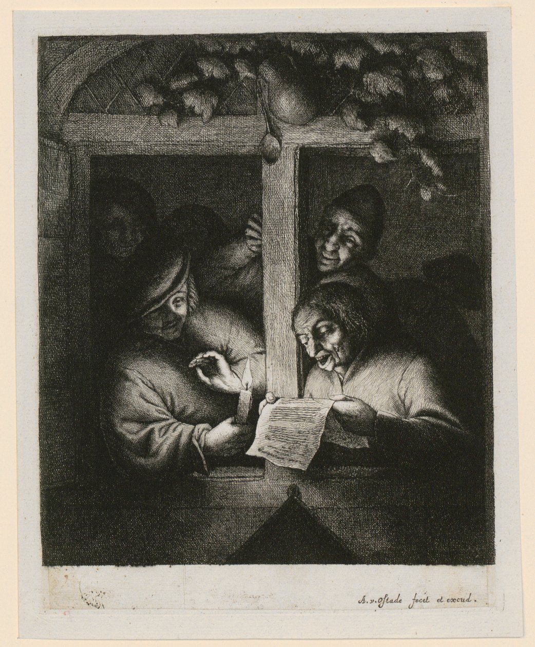 Singer at the Window by Adriaen van Ostade