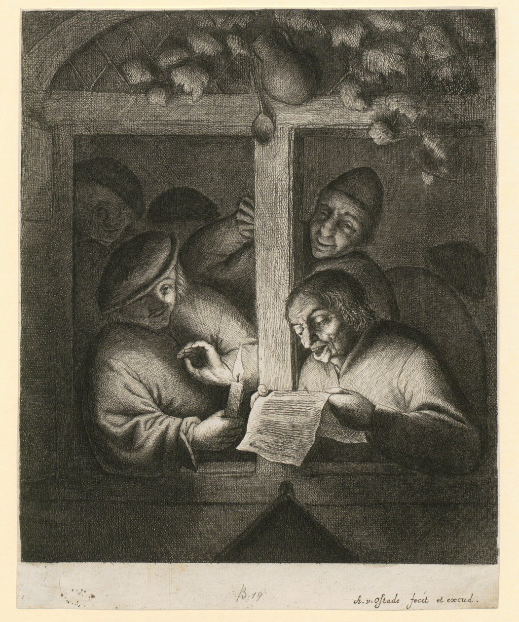 Singer at the Window by Adriaen van Ostade