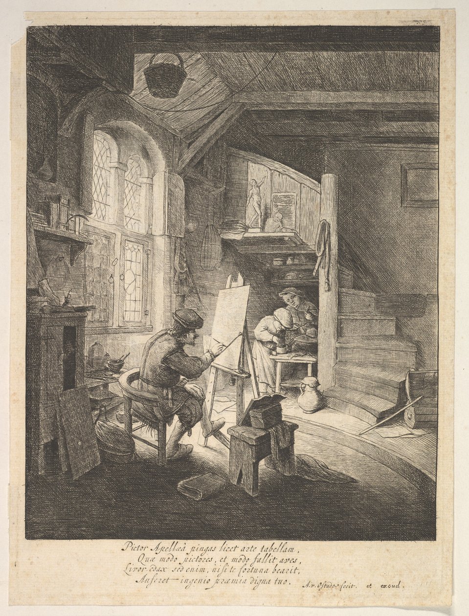 The Painter by Adriaen van Ostade