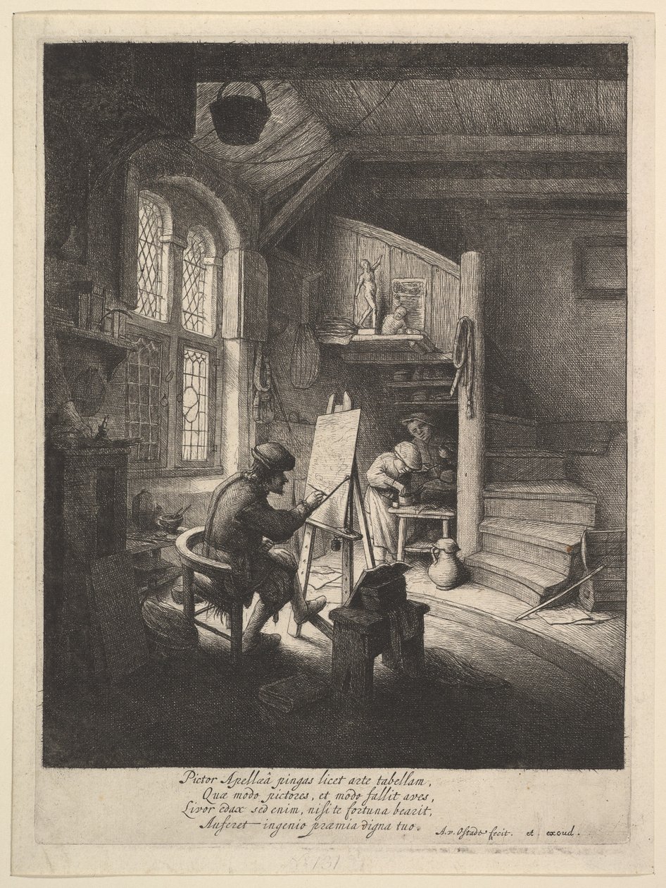 The Painter by Adriaen van Ostade