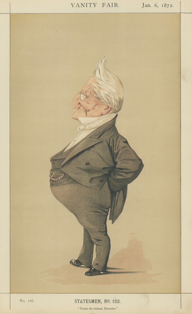 Adolphe Thiers by Adriano Cecioni