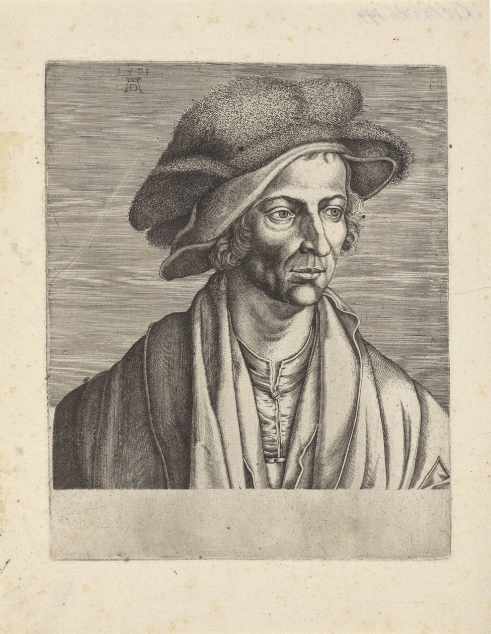 Portrait of Joachim Patinier by Egidius  Sadeler (II)