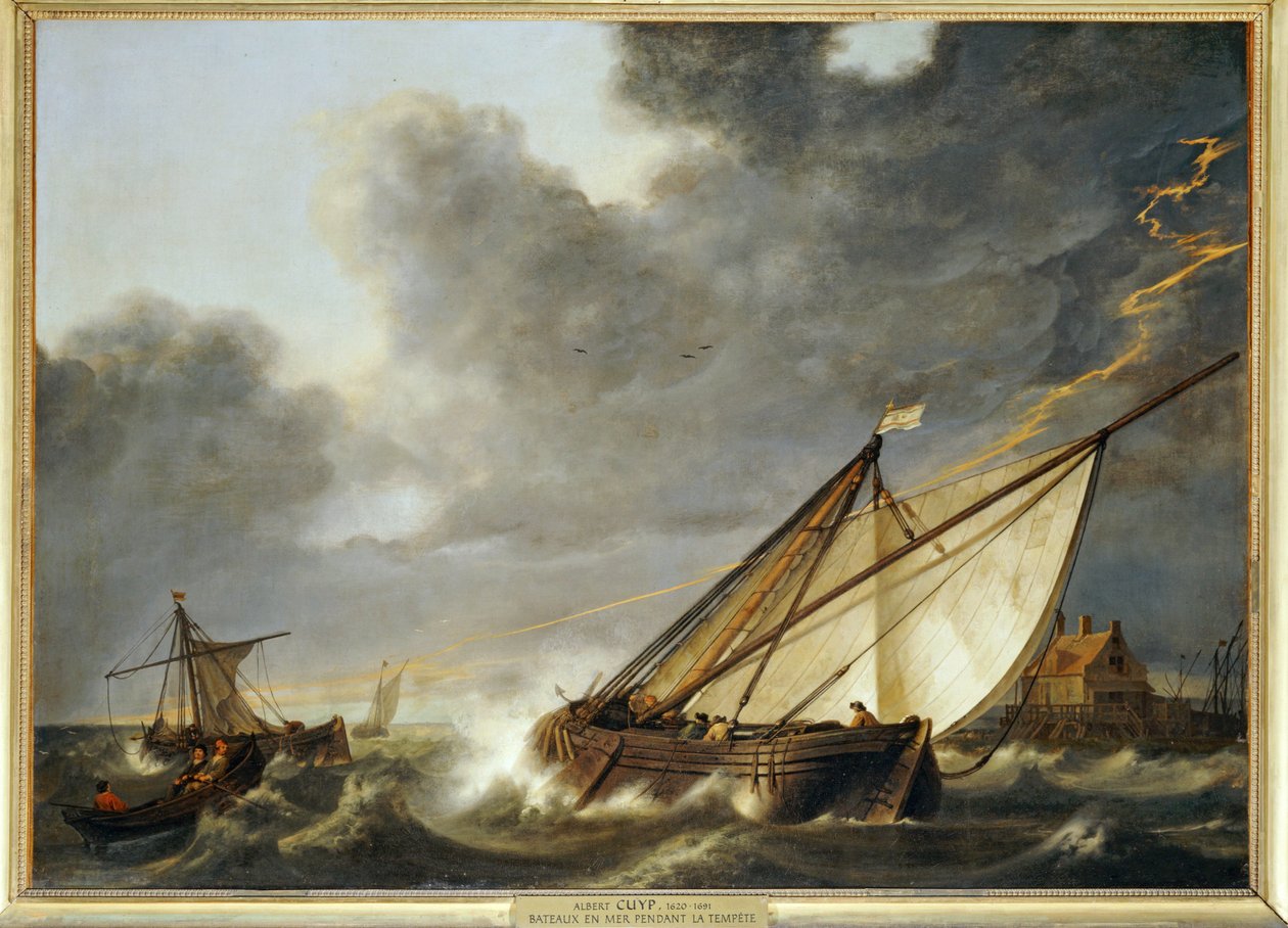 Boat on the Estuary of Holland