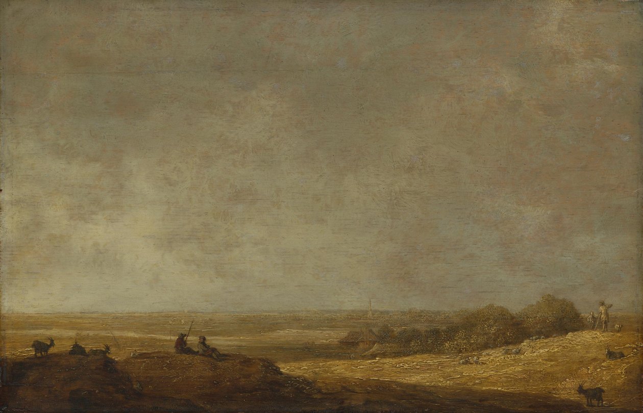 Flat Landscape by Aelbert Cuyp