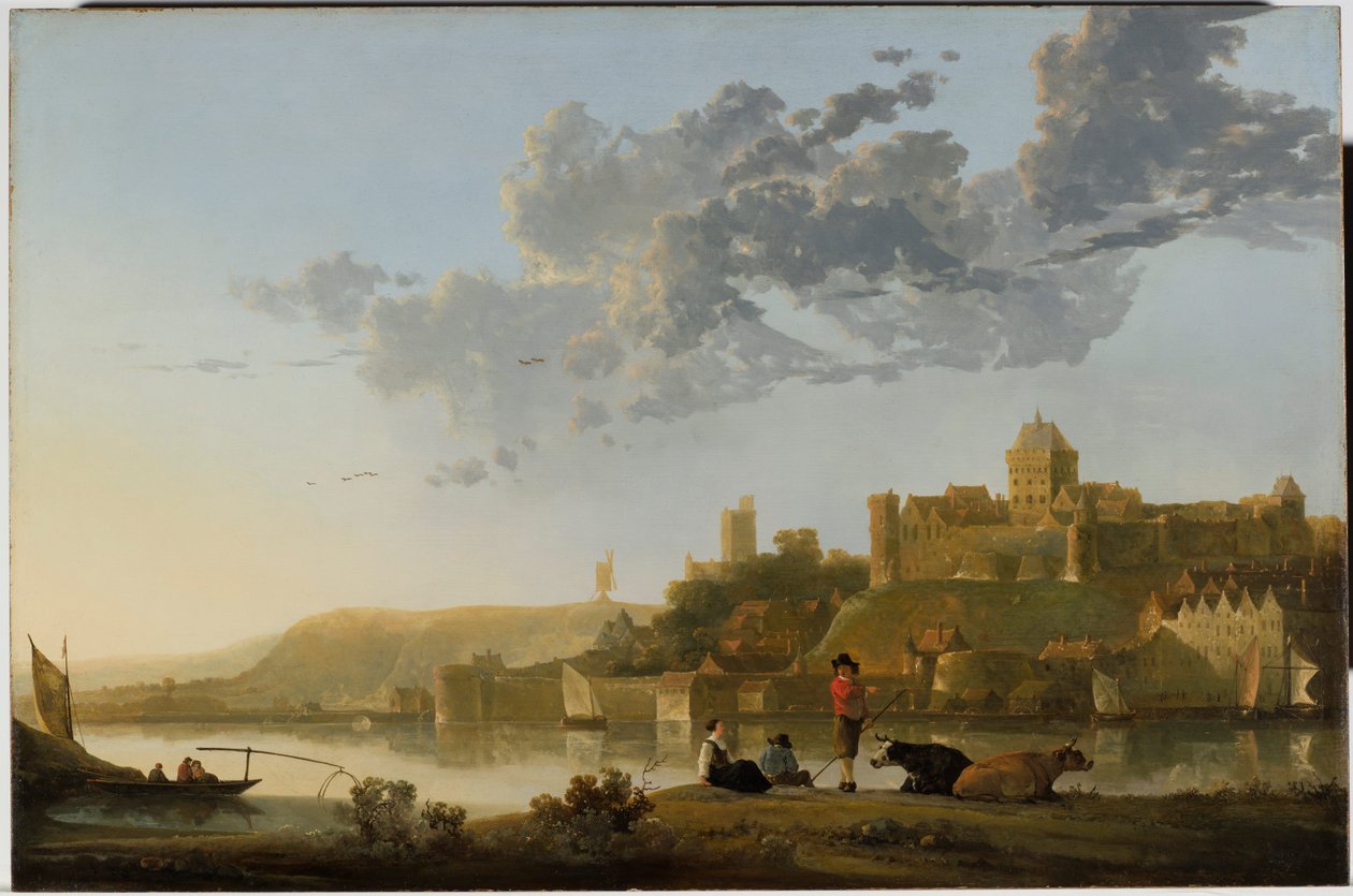 The Valkhof at Nijmegen by Aelbert Cuyp