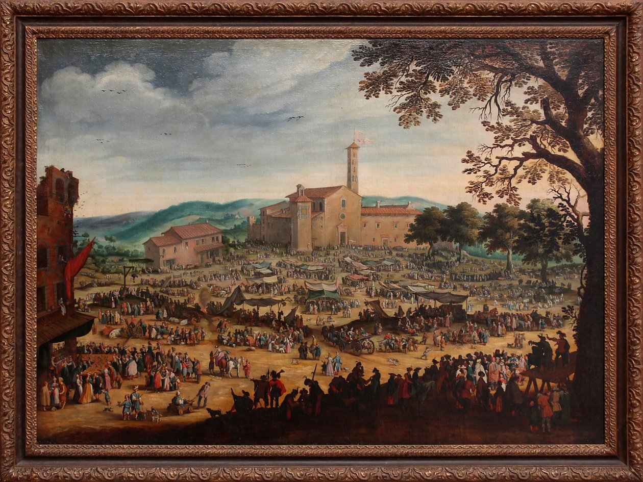 The Fair at Impruneta by After Jacques Callot