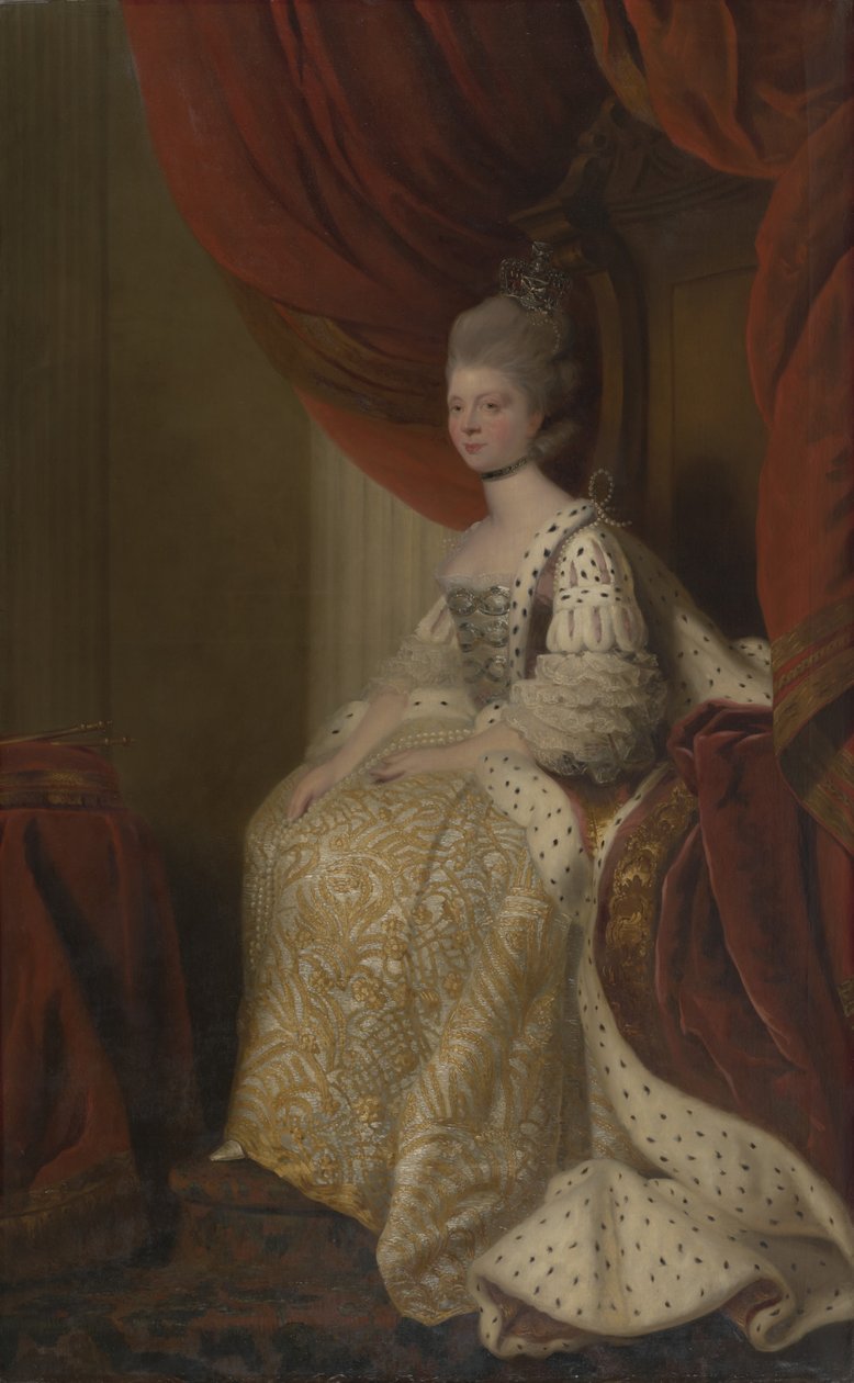 Charlotte Sophia of Mecklenburg-Strelitz (1744–1818), Queen Consort of George III by after Joshua Reynolds