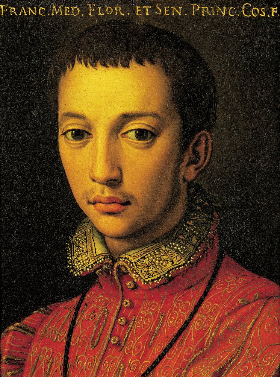 Portrait of Francesco I de Medici by Agnolo Bronzino
