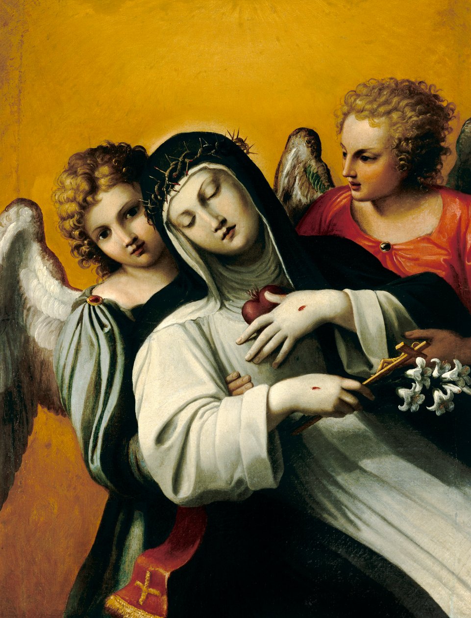 The Ecstasy of St. Catherine of Siena by Agostino Carracci