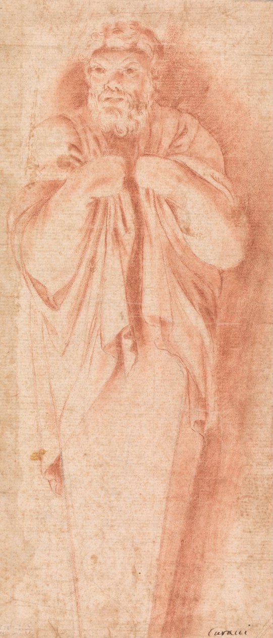 Antique Herm by Agostino Carracci